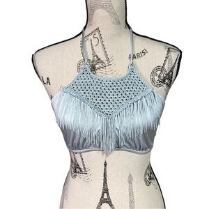 Victoria’s Secret Fringe Swim Top‎